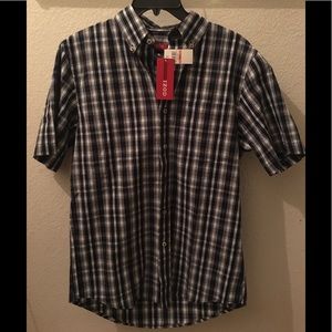 Men’s Small Izod Short sleeve button shirt